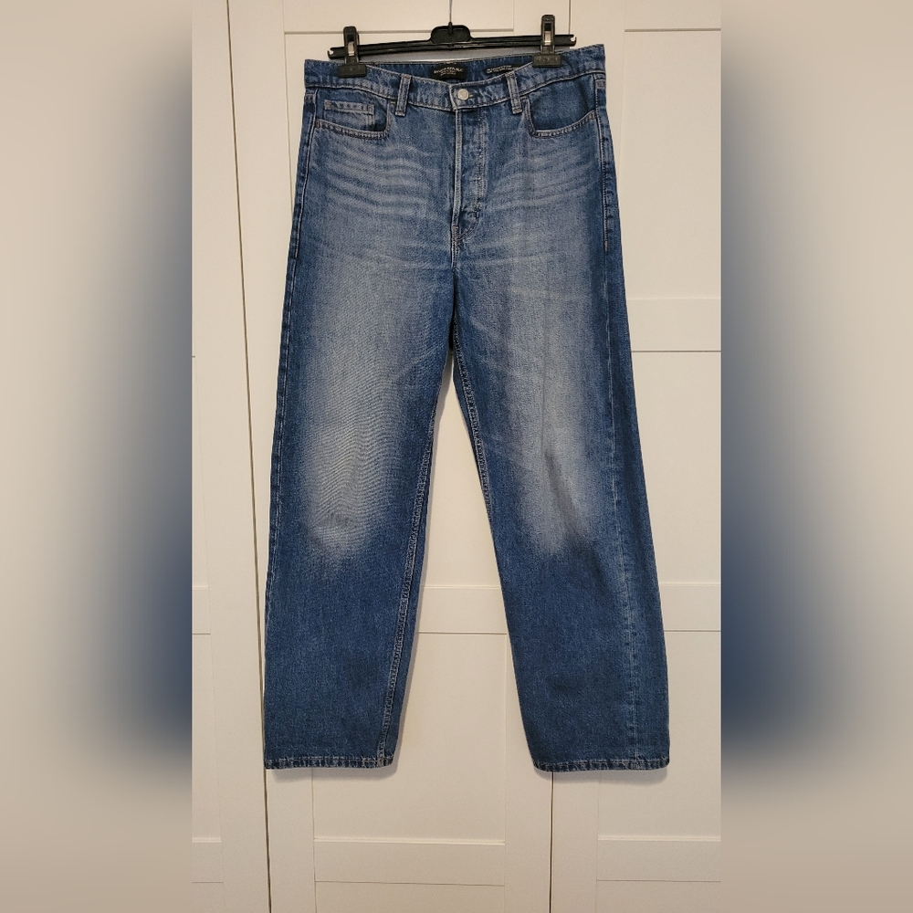 Banana Republic Blue Flare Jeans Vintage-Inspired Premium Denim
